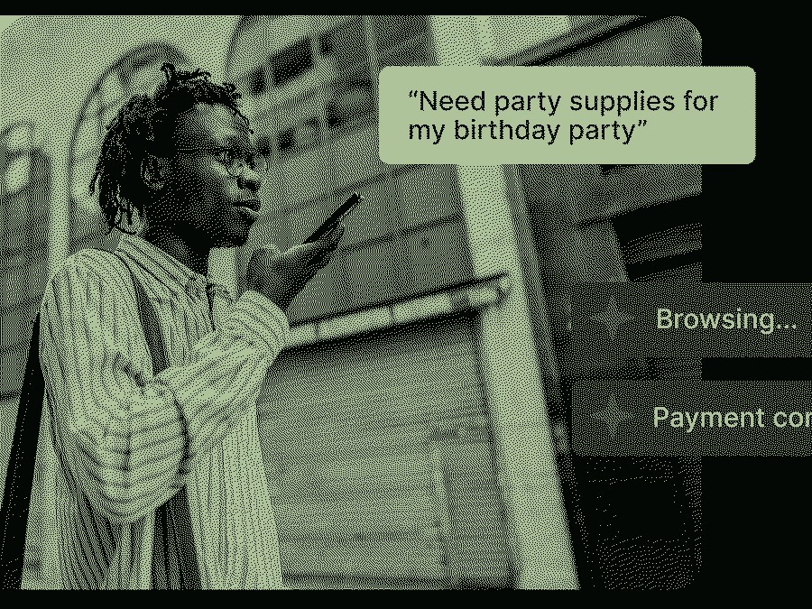 Voice-activated agentic shopping experience